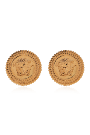 VERSACE ◆ Medusa Star Earrings 関税/送料込 Versace Medusa Star Stud Earrings | Gold | FARFETCH JO